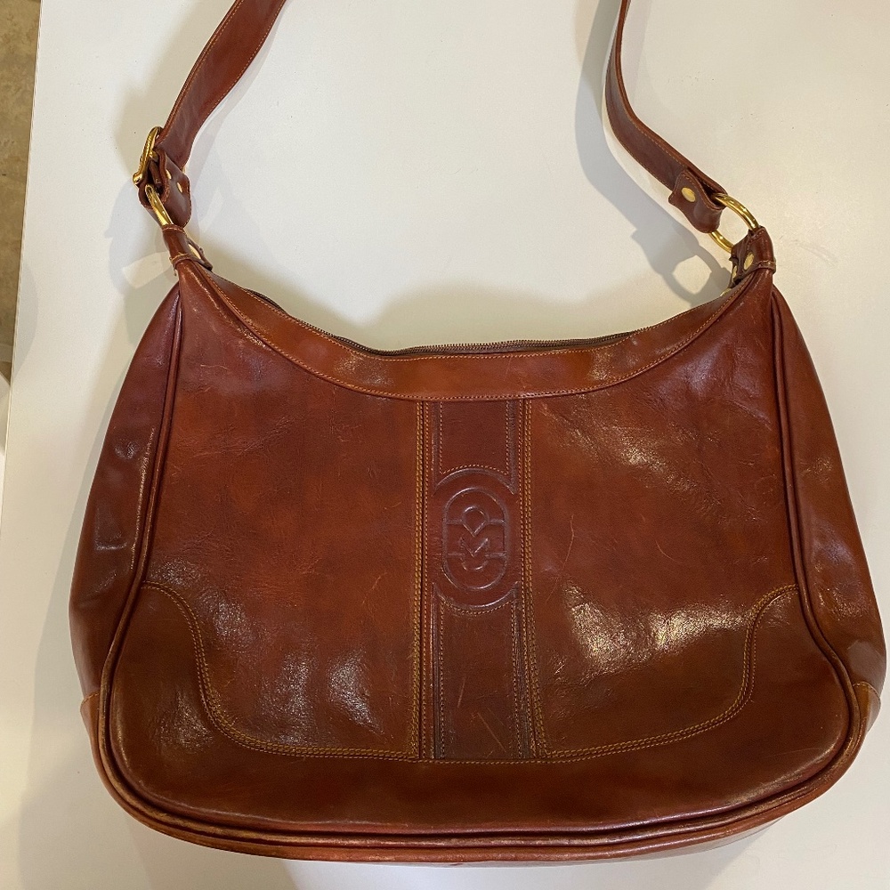 Marino Orlandi Italian leather shoulder bag